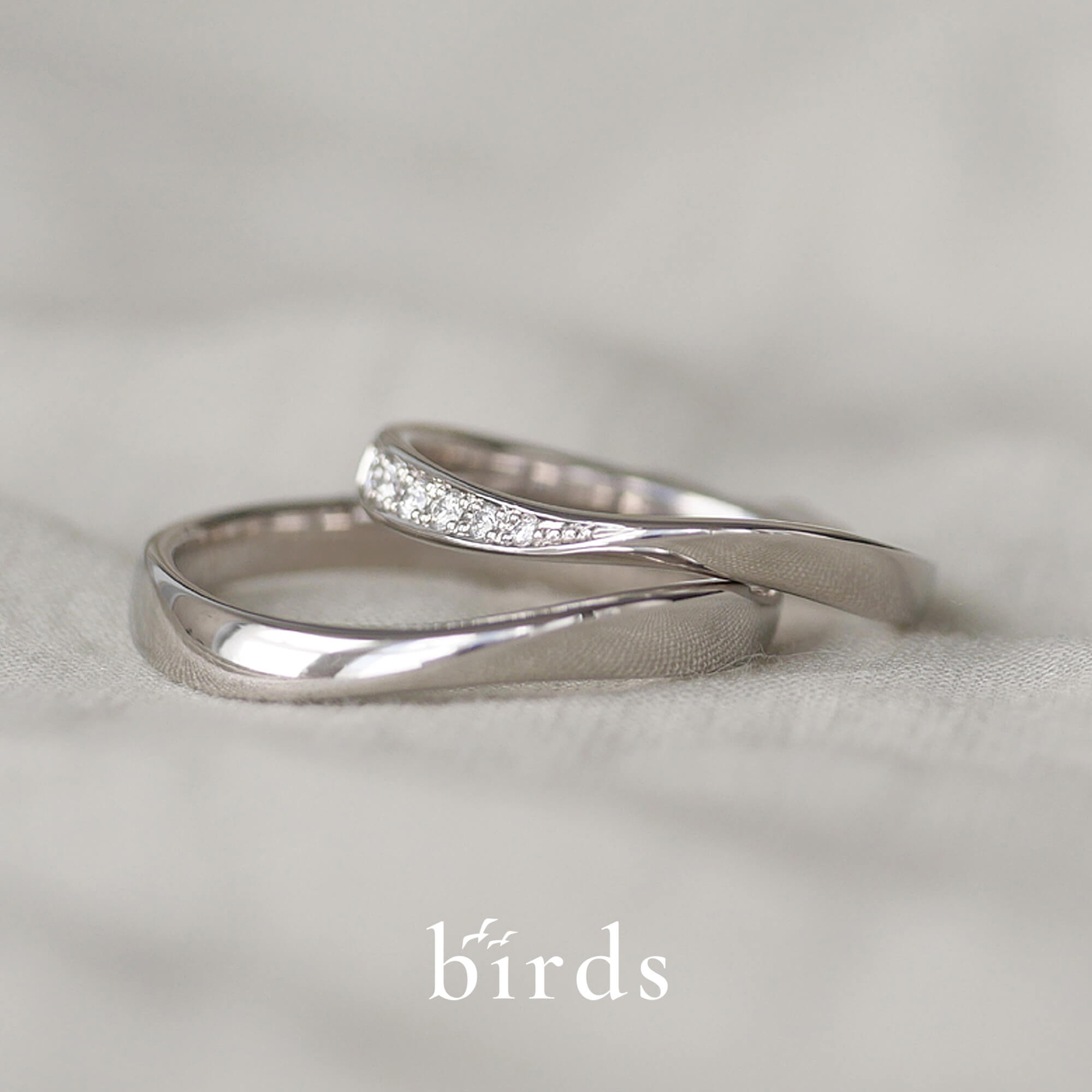 birdsバーズの結婚指輪マリッジリングMarriageringのmessageメッセージ