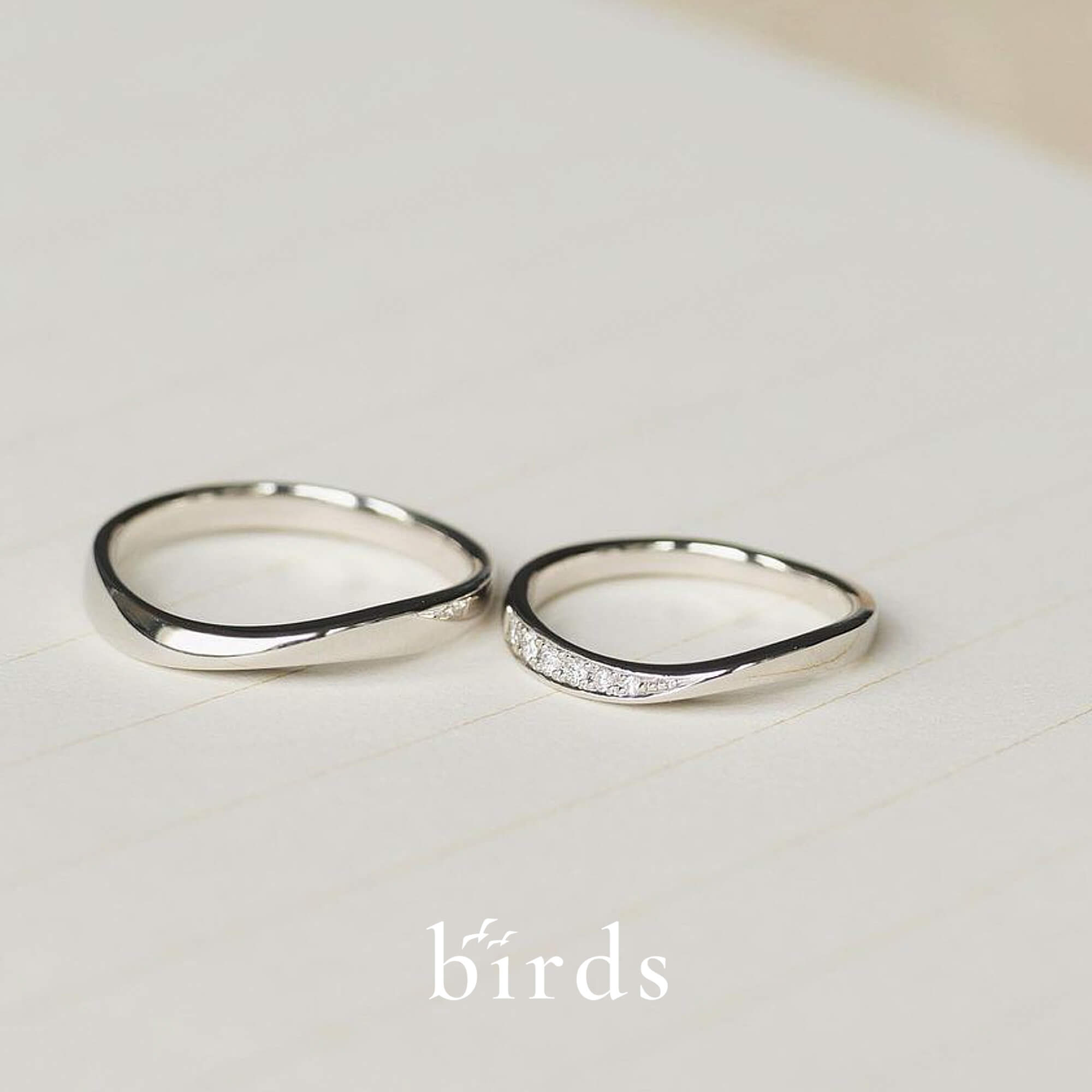 birdsバーズの結婚指輪マリッジリングMarriageringのmessageメッセージ