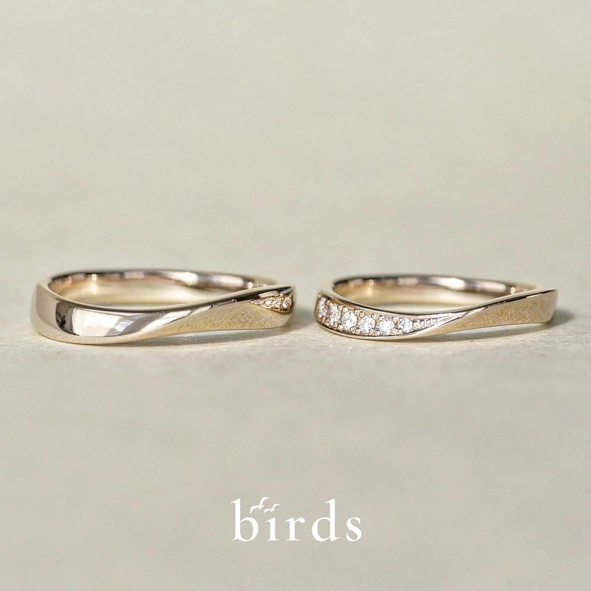 birdsバーズの結婚指輪マリッジリングMarriageringのmessageメッセージ