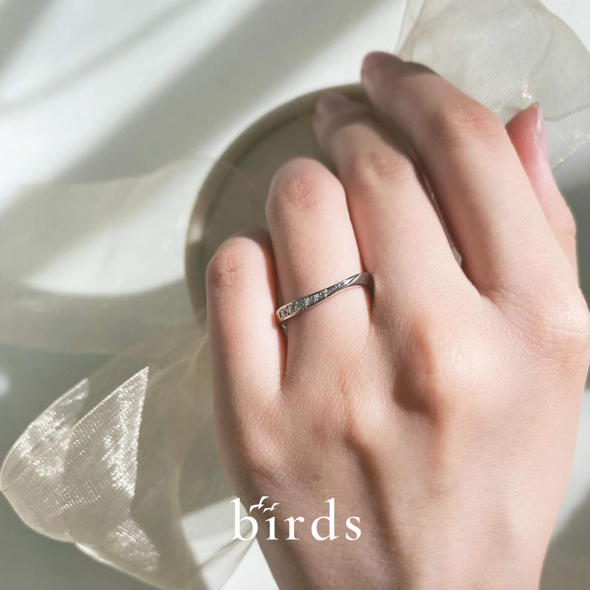 birdsバーズの結婚指輪マリッジリングMarriageringのmessageメッセージ