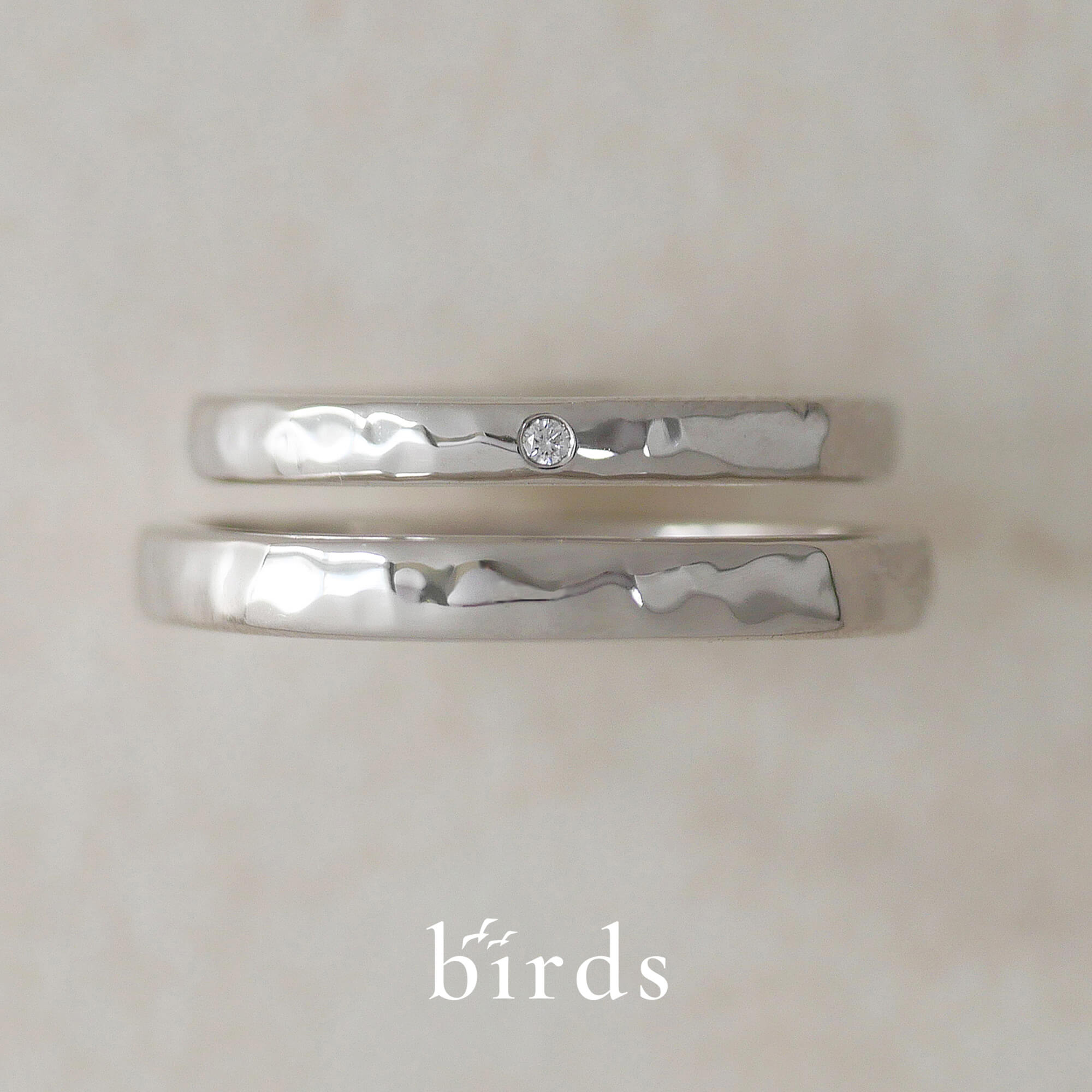 birdsバーズの結婚指輪マリッジリングMarriageringのparticleパーティクル