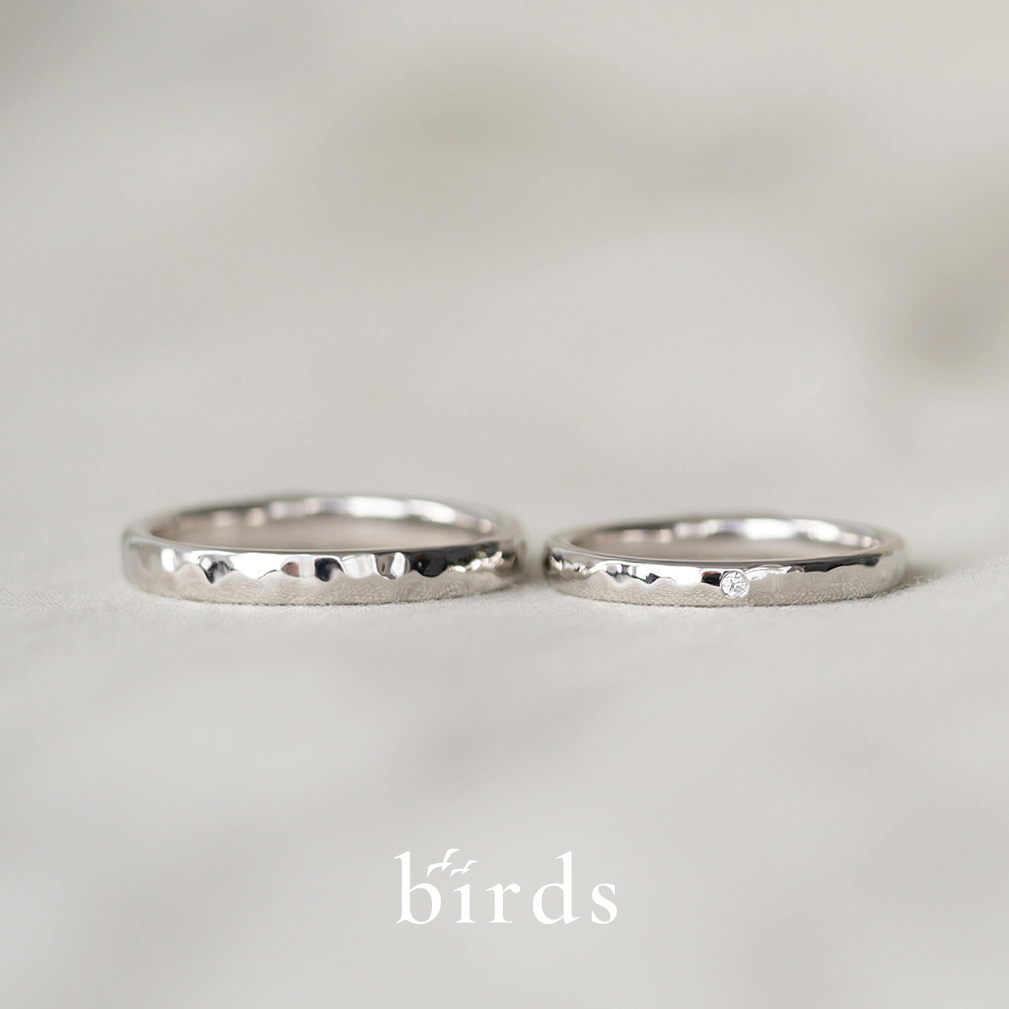 birdsバーズの結婚指輪マリッジリングMarriageringのparticleパーティクル
