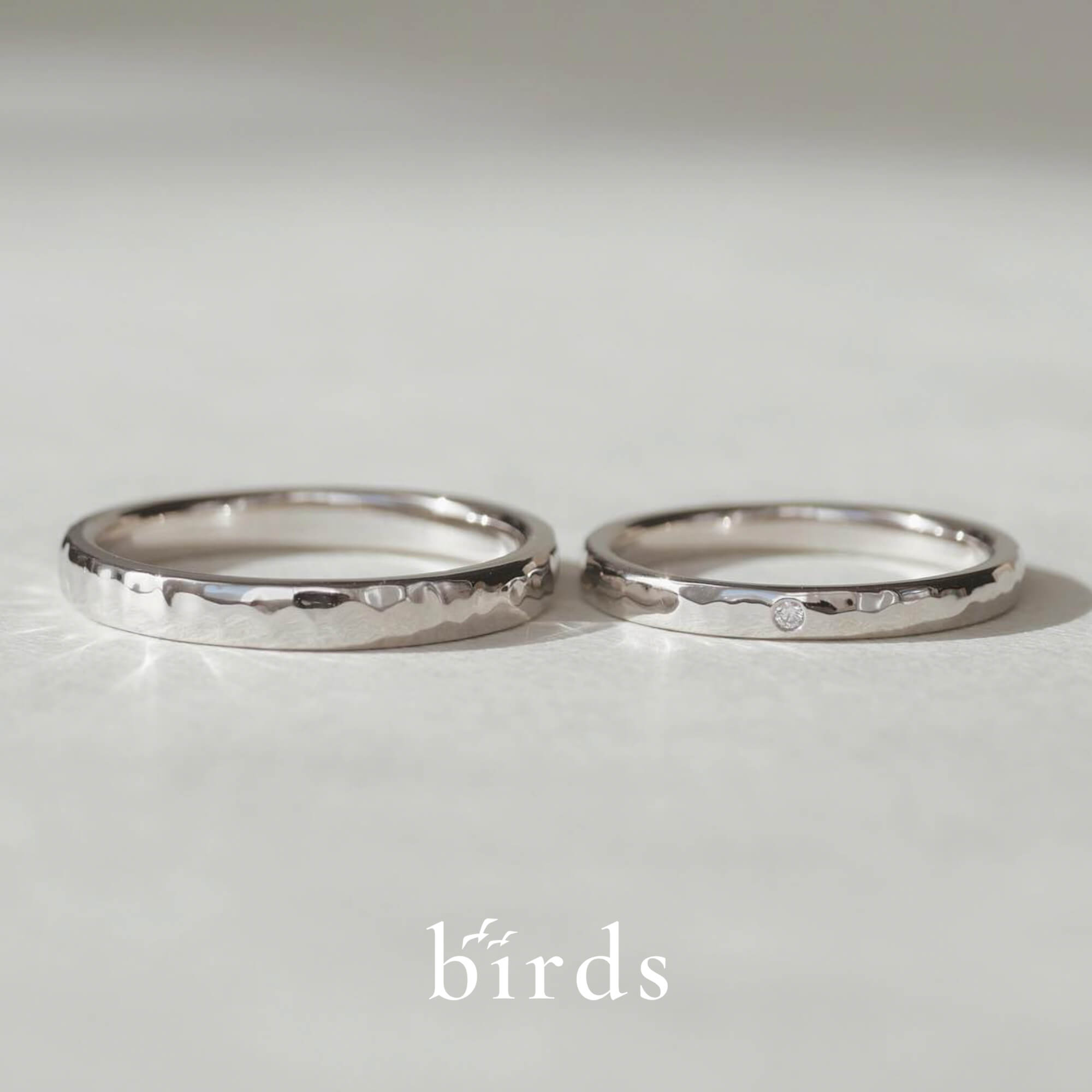 birdsバーズの結婚指輪マリッジリングMarriageringのparticleパーティクル