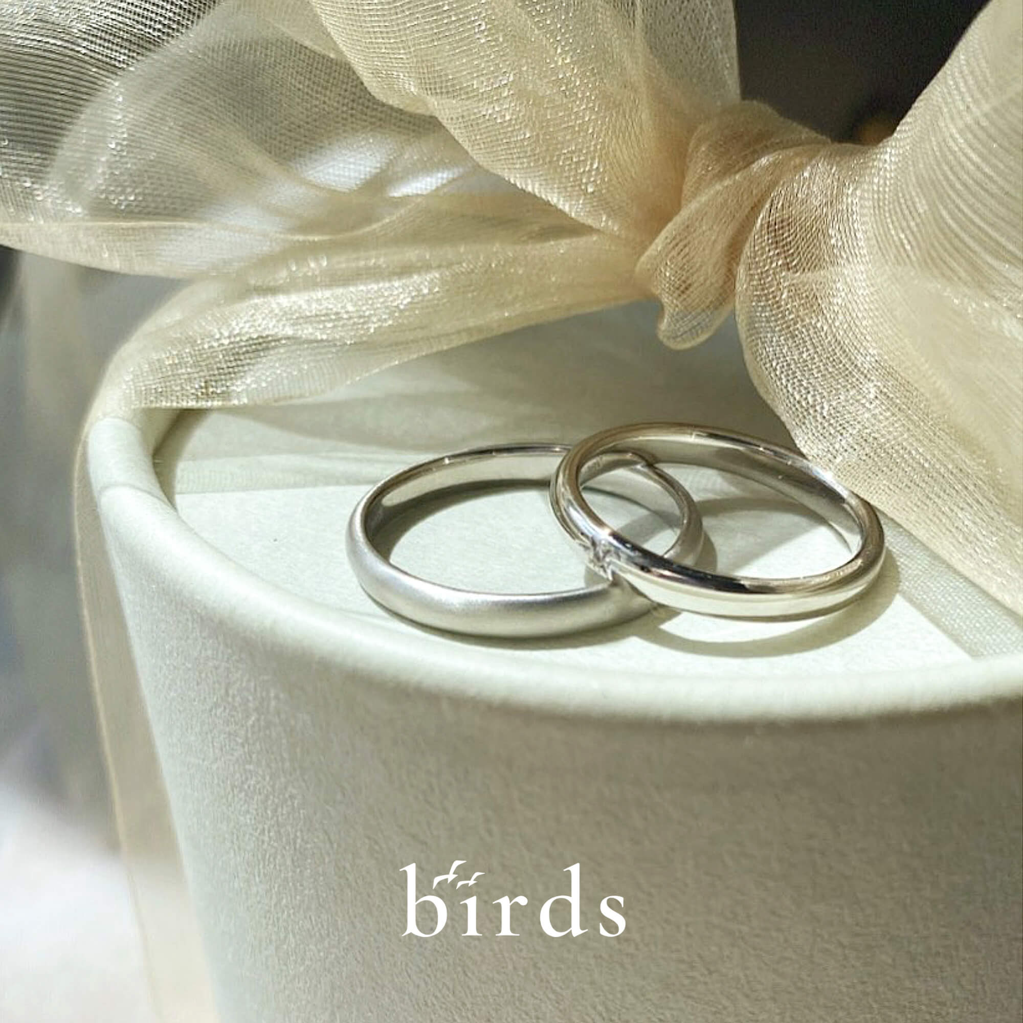 birdsバーズの結婚指輪マリッジリングMarriageringのpolarisポラリス