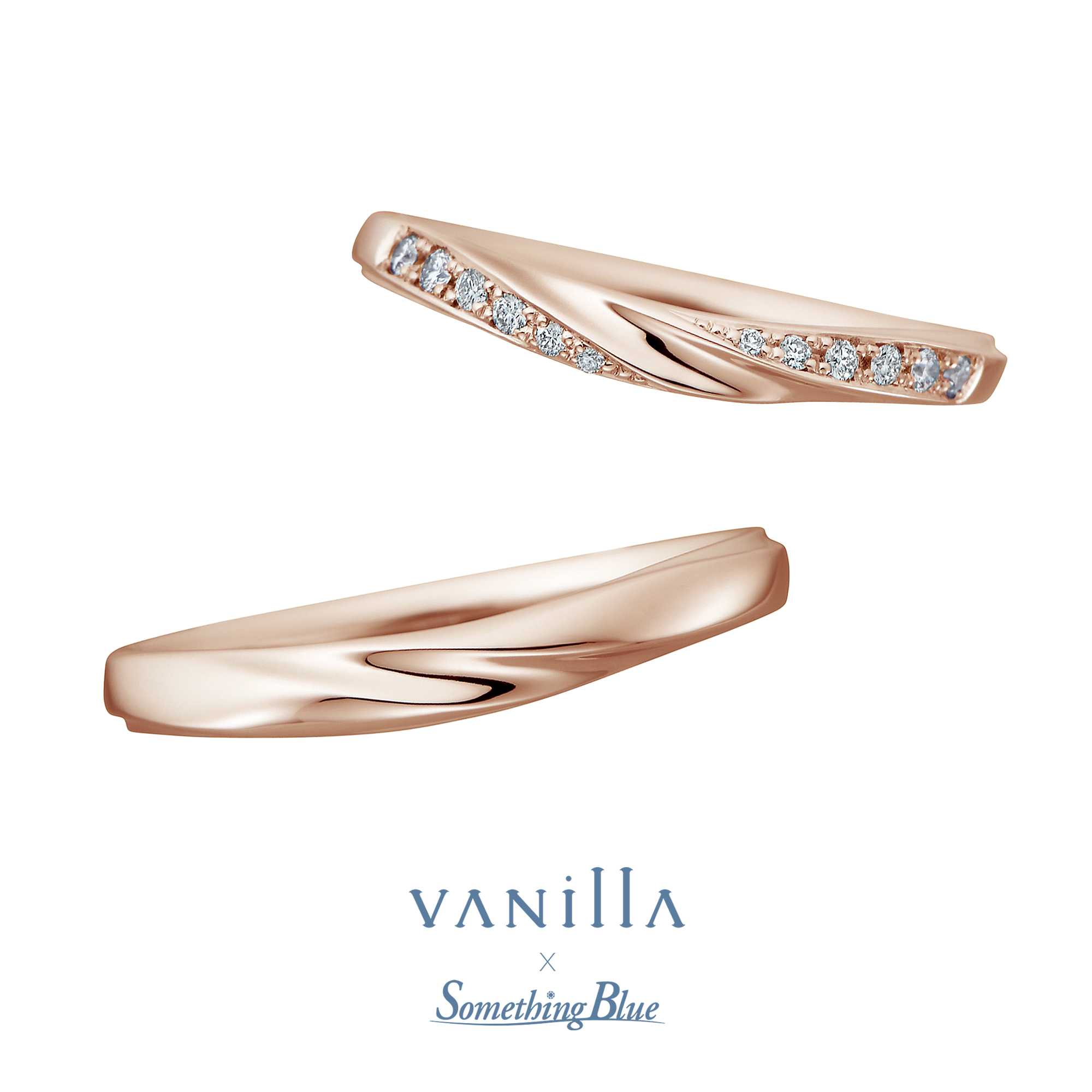 VANillA×SomethingBlueヴァニラ×サムシングブルーの結婚指輪マリッジリングMarriageringのAlbaRoseアルバローズ