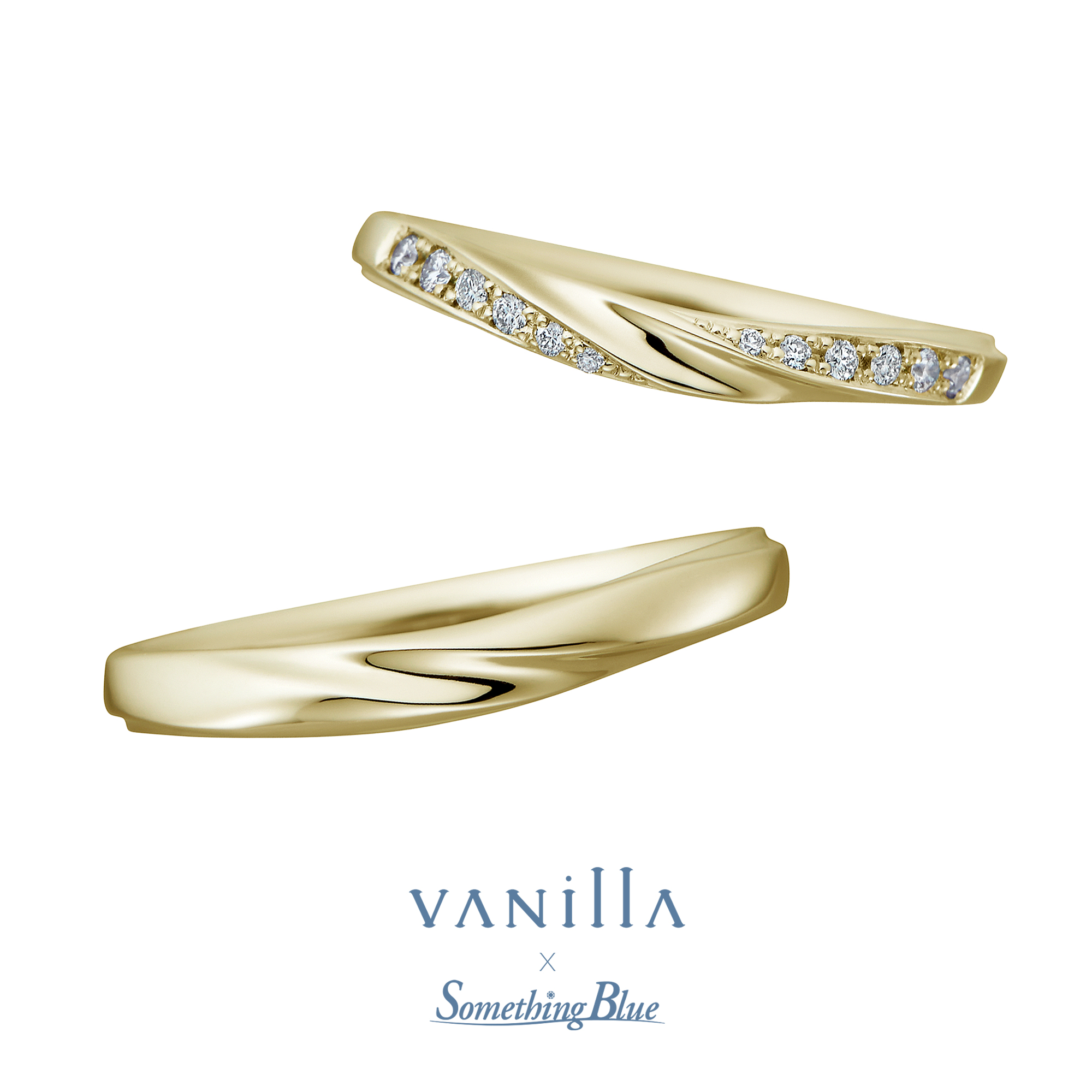 VANillA×SomethingBlueヴァニラ×サムシングブルーの結婚指輪マリッジリングMarriageringのAlbaRoseアルバローズ