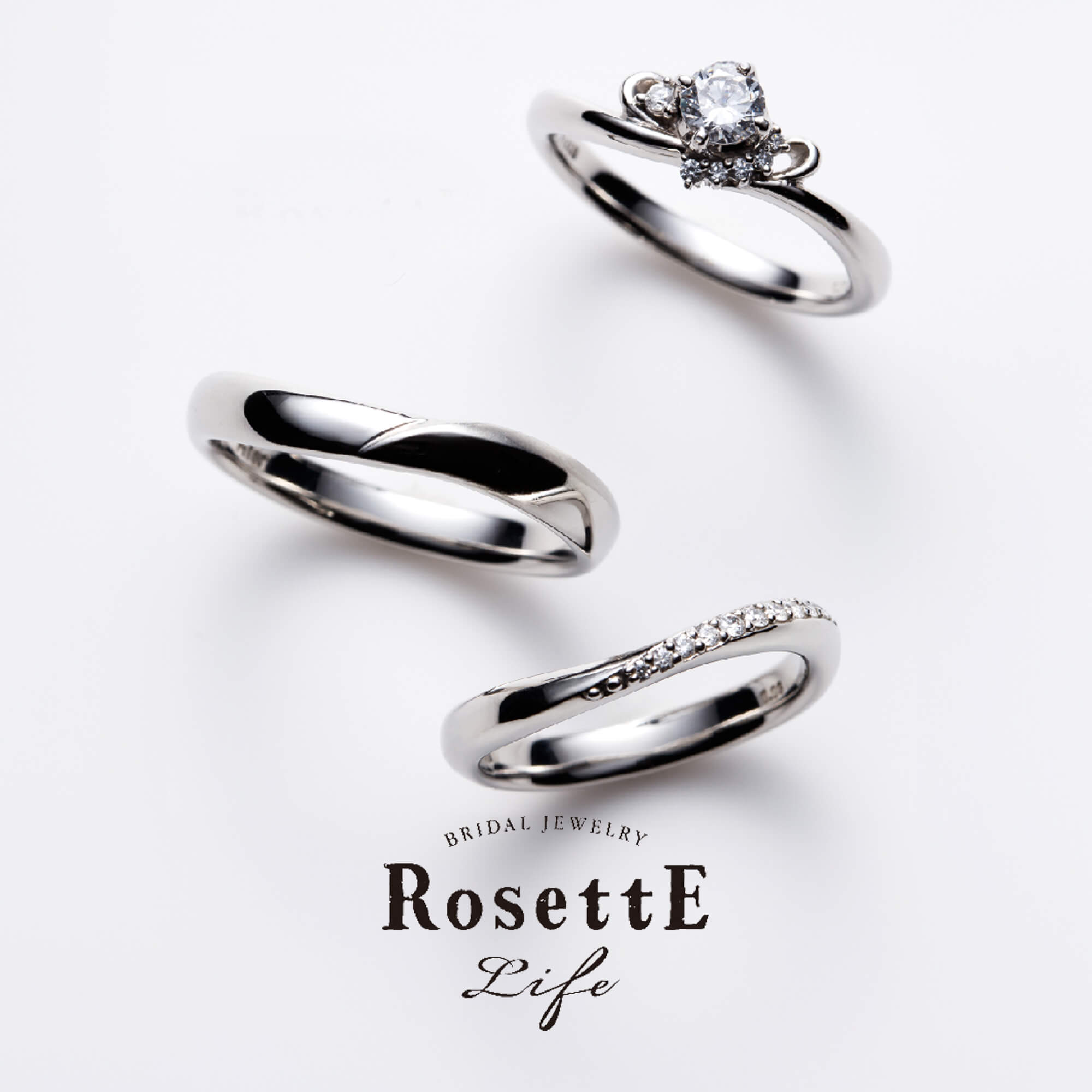 RosettELifeロゼットライフの婚約指輪と結婚指輪のセットリングEnchantmentエンチャントメント