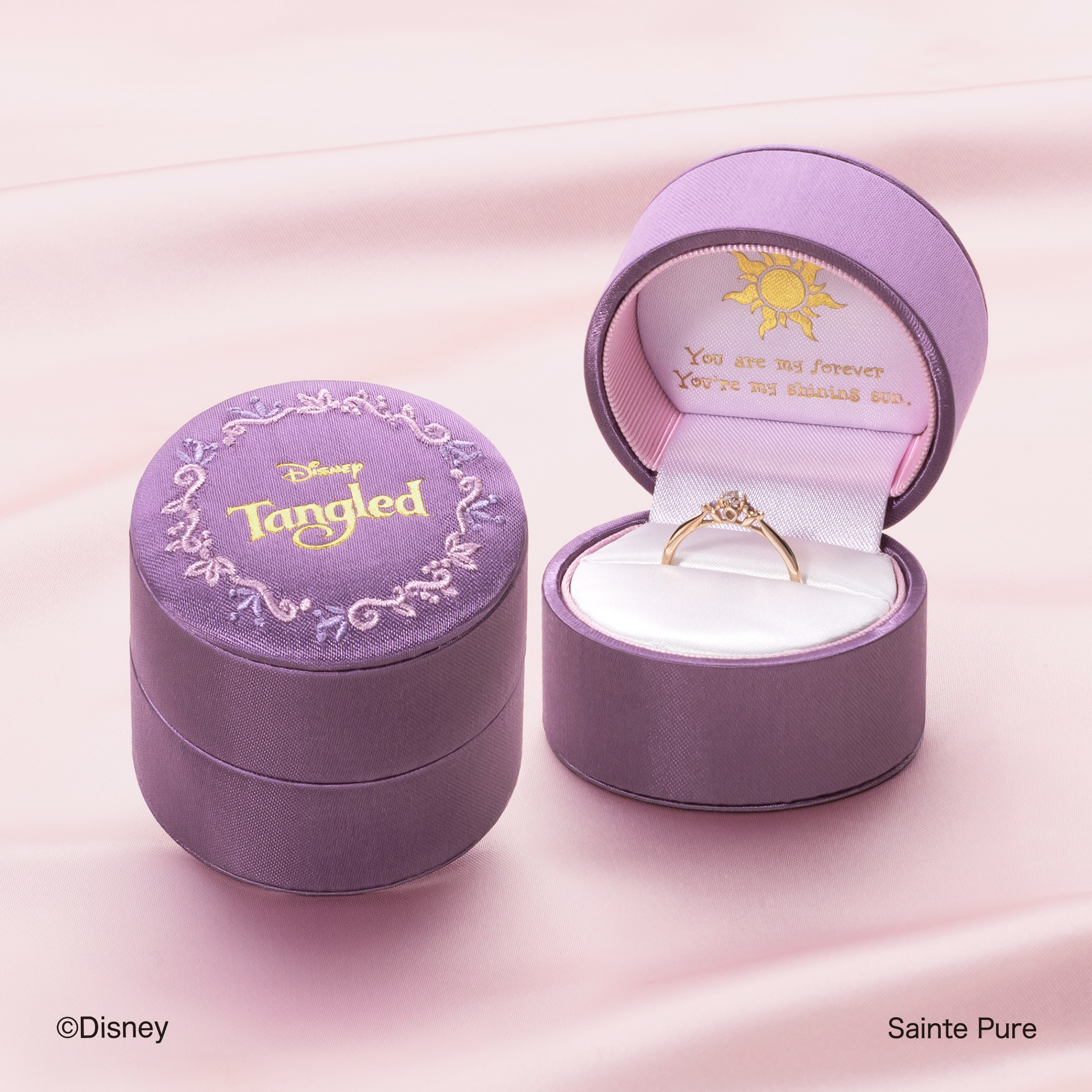 Disney Tangledラプンツェルの婚約指輪ケース